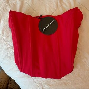 Patience Corset | Red | White Fox Boutique